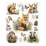(image for) Forest Animals Counted Cross Stitch Kit